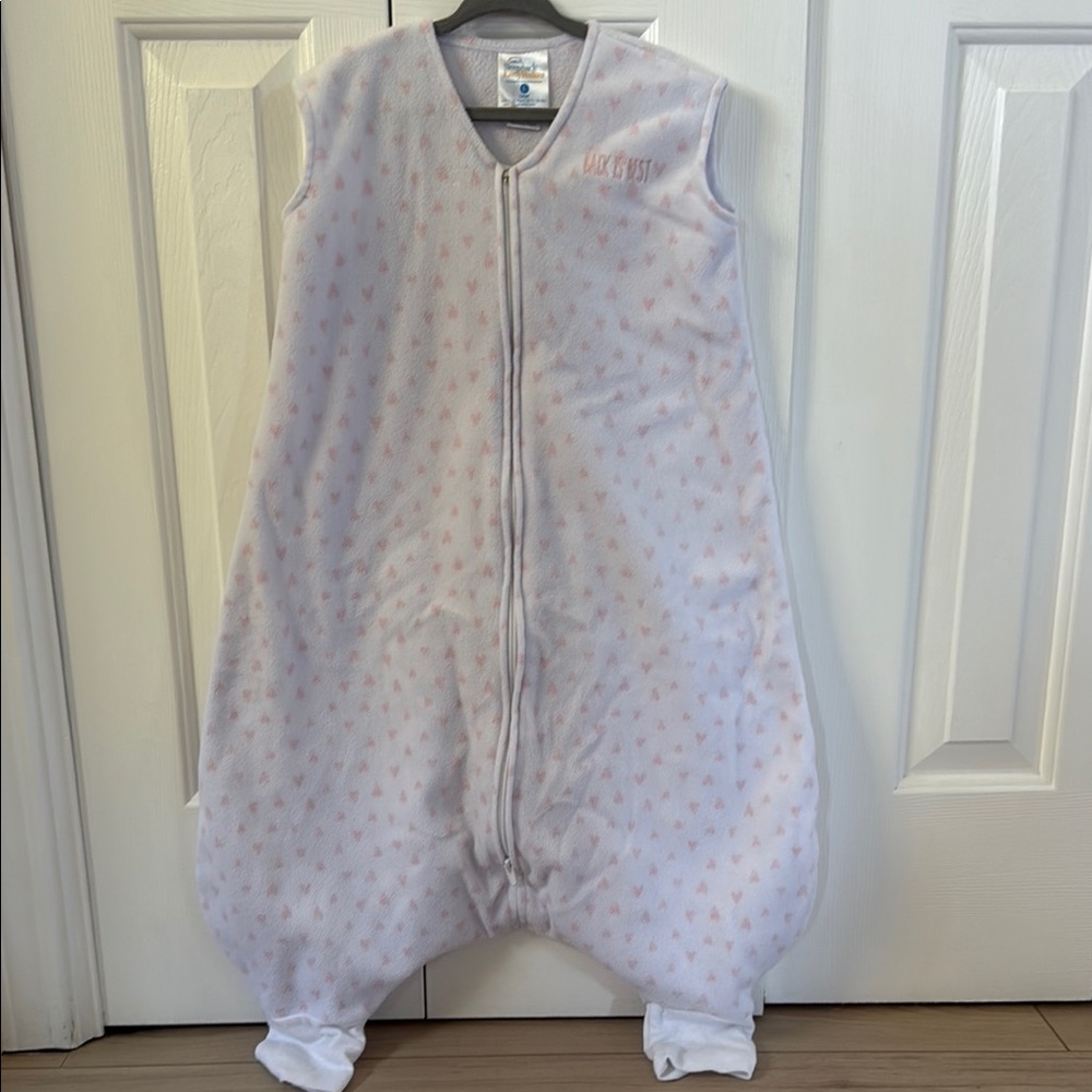 Halo White and Pink Sleep Sacks for Cozy Nights